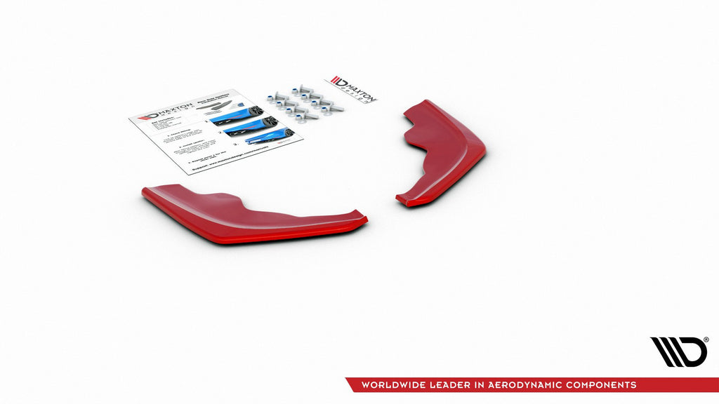 Maxton Design Heck Ansatz Flaps Diffusor V.2 für BMW 1er F40 M-Paket