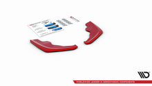 Laden Sie das Bild in den Galerie-Viewer, Maxton Design Heck Ansatz Flaps Diffusor V.2 für BMW 1er F40 M-Paket