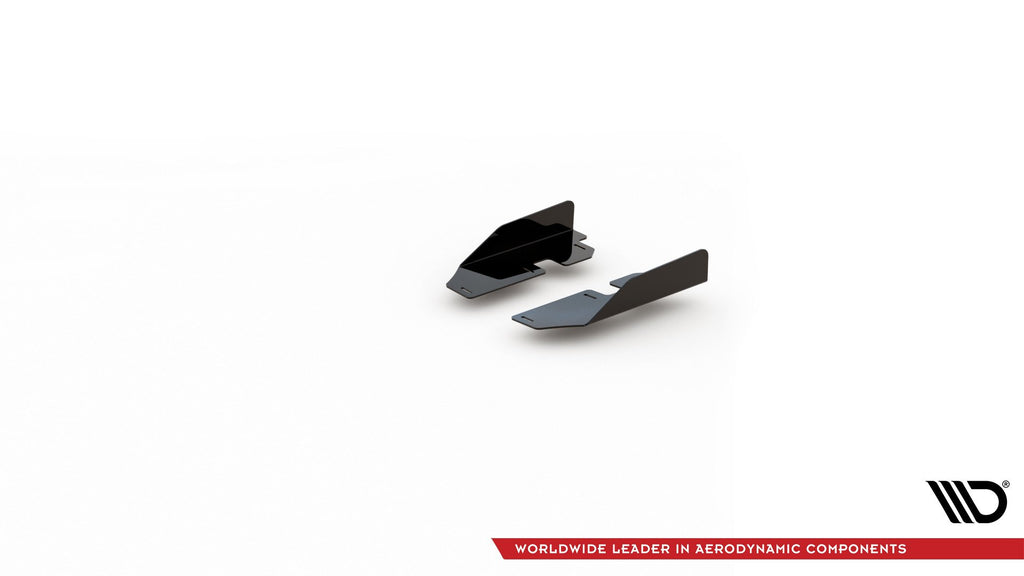 Maxton Design Side Flaps passend für passend für Ford Focus ST / ST-Line Mk4 schwarz Hochglanz
