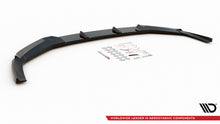 Laden Sie das Bild in den Galerie-Viewer, Maxton Design Front Ansatz passend für V.1 Audi RS6 C8 schwarz Hochglanz