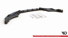 Laden Sie das Bild in den Galerie-Viewer, Maxton Design Front Ansatz V.2 für BMW 4er M-Paket G22 schwarz Hochglanz