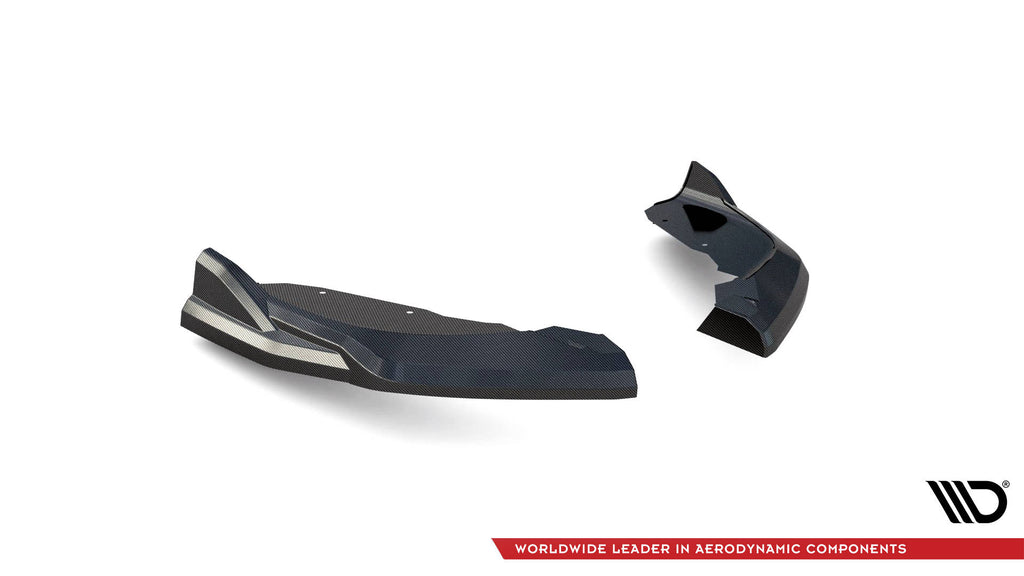 Maxton Design Carbon Fiber Heck Ansatz Flaps Diffusor für BMW 1er F40 M-Paket/ M135i