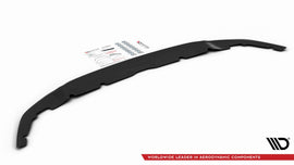 Maxton Design Front Ansatz passend für V.4 BMW 1er F40 M-Paket/ M135i  schwarz Hochglanz