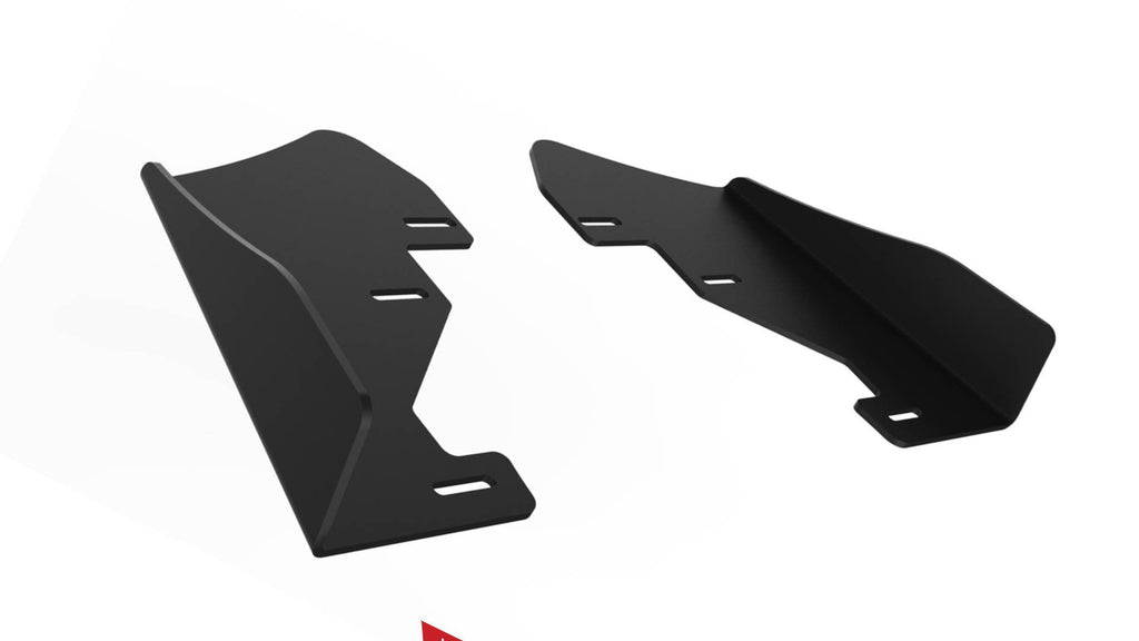 Maxton Design Side Flaps passend für passend für Ford Fiesta Mk8 ST  schwarz Hochglanz