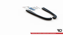 Laden Sie das Bild in den Galerie-Viewer, Maxton Design Heck Ansatz Flaps Diffusor für BMW M5  / 5 M-Paket E39 schwarz Hochglanz