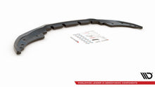 Laden Sie das Bild in den Galerie-Viewer, Maxton Design Front Ansatz V.3 für BMW 4er M-Paket G22 schwarz Hochglanz