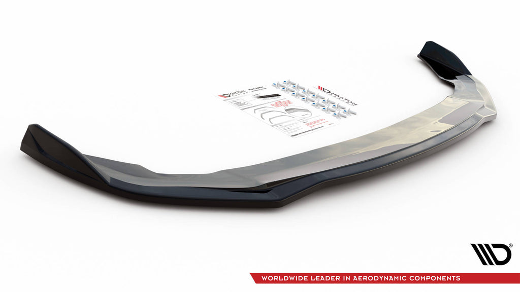 Maxton Design Front Ansatz V.3 für BMW 2 Gran Coupe M-Paket / M235i F44 schwarz Hochglanz