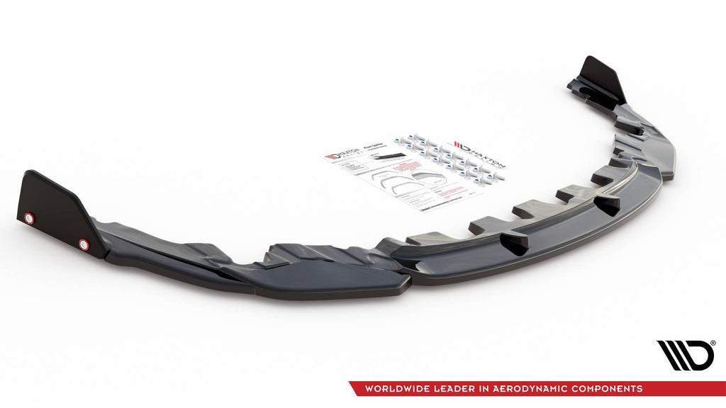 Maxton Design Front Ansatz V.1 +Flaps für BMW M8 Gran Coupe F93