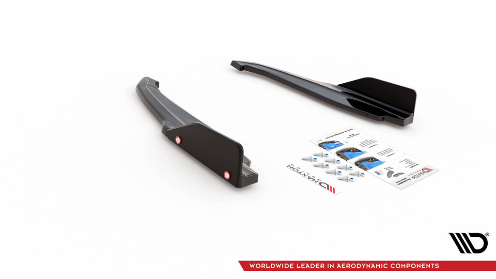 Maxton Design Heck Ansatz Flaps Diffusor V.1 +Flaps für BMW M8 Gran Coupe F93