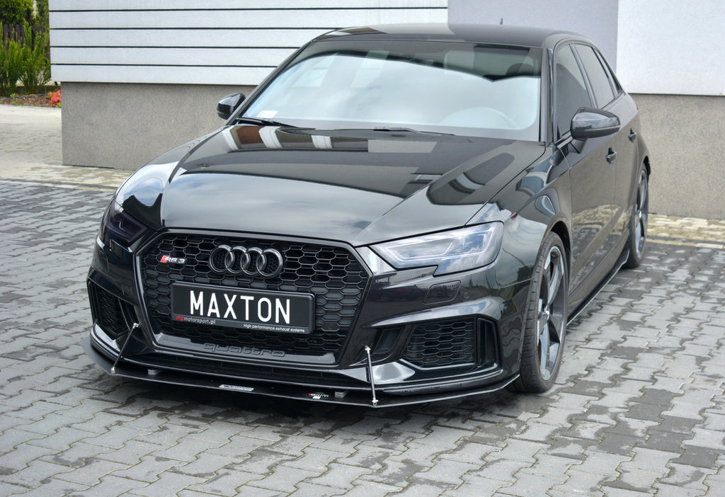 Maxton Design Racing Front Ansatz passend für V.1 passend für AUDI RS3 8V FL SPORTBACK