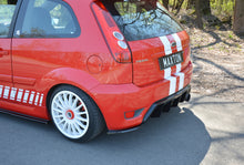 Laden Sie das Bild in den Galerie-Viewer, Maxton Design Diffusor Heck Ansatz passend für Ford Fiesta ST Mk6 schwarz Hochglanz