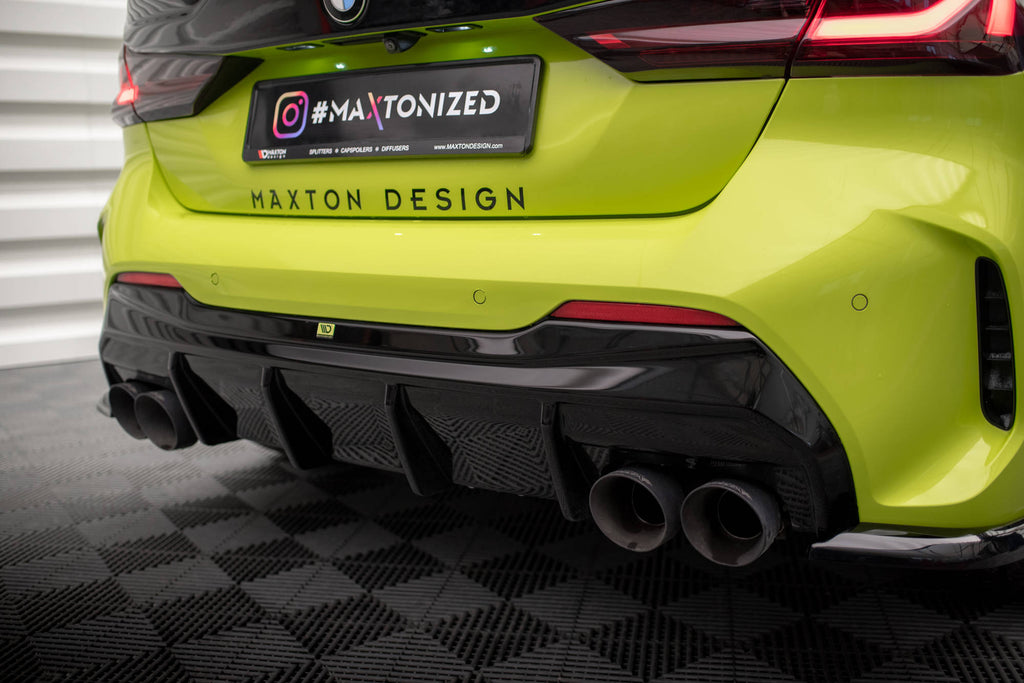 Maxton Design Diffusor Heck Ansatz V.3 für BMW 1er F40 M-Paket/ M135i