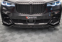 Laden Sie das Bild in den Galerie-Viewer, Maxton Design Front Ansatz V.1 für BMW X7 M G07 schwarz Hochglanz