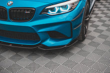 Laden Sie das Bild in den Galerie-Viewer, Maxton Design Front Ansatz V.3 für BMW M2 F87 schwarz Hochglanz