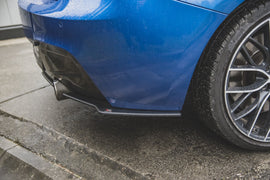 Maxton Design Robuste Racing Heck Ansatz Flaps Diffusor für BMW M135i F20
