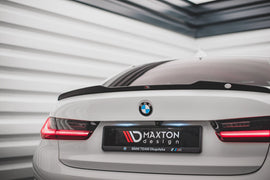 Maxton Design Spoiler CAP für BMW 3er G20 schwarz Hochglanz