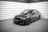 Maxton Design Seitenschweller Ansatz für V.2 für BMW 3er Coupe M-Paket E46 schwarz Hochglanz