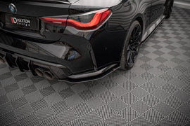 Maxton Design Street Pro Heck Ansatz Flaps Diffusor für BMW M4 G82