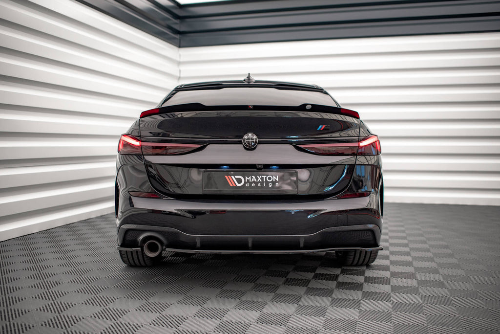 Maxton Design Spoiler CAP für BMW 2 Gran Coupe M-Paket F44 schwarz Hochglanz