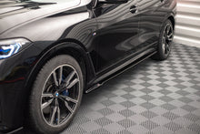 Laden Sie das Bild in den Galerie-Viewer, Maxton Design Seitenschweller Ansatz für BMW X7 M G07 schwarz Hochglanz
