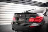 Maxton Design Spoiler CAP für BMW 7 M-Paket F01 schwarz Hochglanz