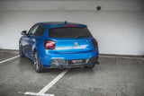 Maxton Design Robuste Racing Heckschürze für BMW M135i F20
