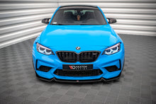 Laden Sie das Bild in den Galerie-Viewer, Maxton Design Front Ansatz V.2 für BMW M2 Competition F87 schwarz Hochglanz