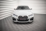 Maxton Design Front Ansatz V.3 für BMW 4er / i4 Gran Coupe M-Paket G26 schwarz Hochglanz