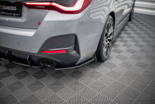 Laden Sie das Bild in den Galerie-Viewer, Maxton Design Street Pro Heck Ansatz Flaps Diffusor für BMW 4er Gran Coupe M-Paket G26