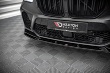 Laden Sie das Bild in den Galerie-Viewer, Maxton Design Front Ansatz V.1 für BMW  X5M F95 schwarz Hochglanz