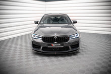 Laden Sie das Bild in den Galerie-Viewer, Maxton Design Front Ansatz V.3 für BMW M5 F90 Facelift schwarz Hochglanz