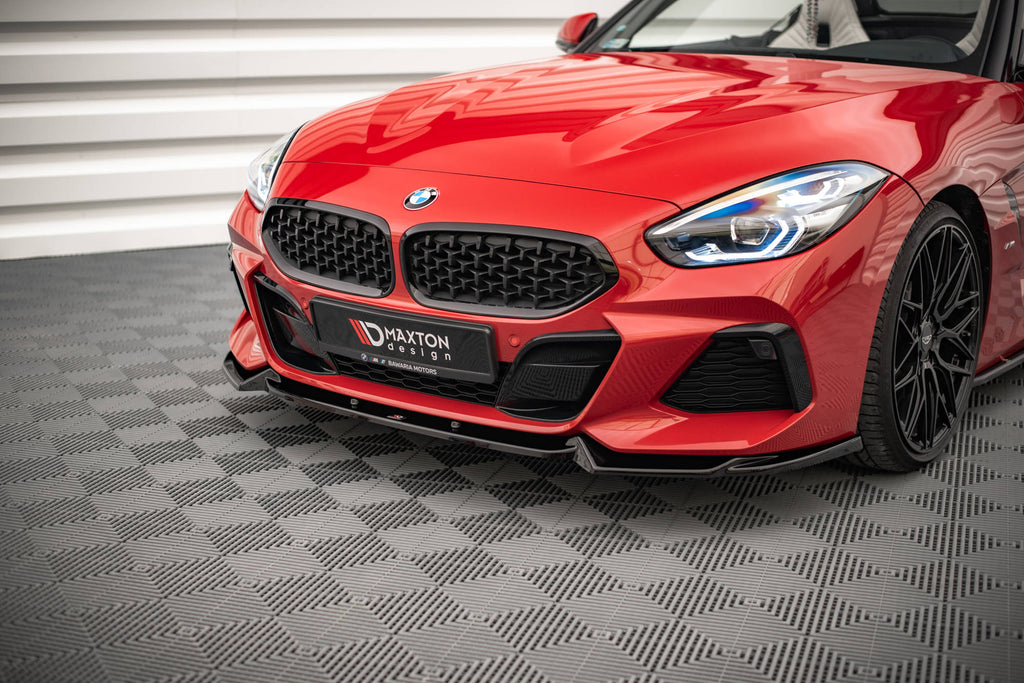 Maxton Design Front Ansatz V.1 für BMW Z4 M-Paket G29 schwarz Hochglanz