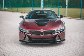 Maxton Design Front Ansatz passend für BMW i8 schwarz Hochglanz