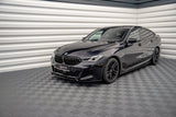 Maxton Design Seitenschweller Ansatz für BMW 6er GT G32 M-Paket schwarz Hochglanz
