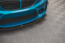 Laden Sie das Bild in den Galerie-Viewer, Maxton Design Front Ansatz V.2 für BMW M2 F87 schwarz Hochglanz