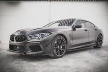Laden Sie das Bild in den Galerie-Viewer, Maxton Design Seitenschweller Ansatz für V.2 für BMW M8 Gran Coupe F93 / 8 Gran Coupe M-Paket G16 schwarz Hochglanz