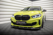 Laden Sie das Bild in den Galerie-Viewer, Maxton Design Front Ansatz V.6 für BMW 1er F40 M-Paket / M135i  schwarz Hochglanz