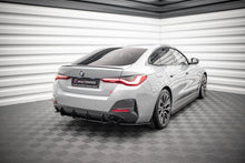 Laden Sie das Bild in den Galerie-Viewer, Maxton Design Street Pro Heck Ansatz Flaps Diffusor für BMW 4er Gran Coupe M-Paket G26