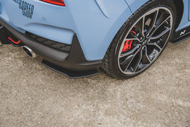 Maxton Design Robuster Racing Heck Ansatz Flaps Diffusor passend für Hyundai I30 N Mk3 Hatchback