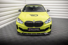 Laden Sie das Bild in den Galerie-Viewer, Maxton Design Front Ansatz V.6 für BMW 1er F40 M-Paket / M135i  schwarz Hochglanz