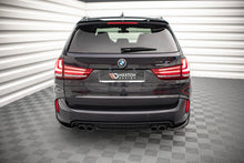 Laden Sie das Bild in den Galerie-Viewer, Maxton Design Heck Ansatz Flaps Diffusor für BMW X5 M F85 schwarz Hochglanz
