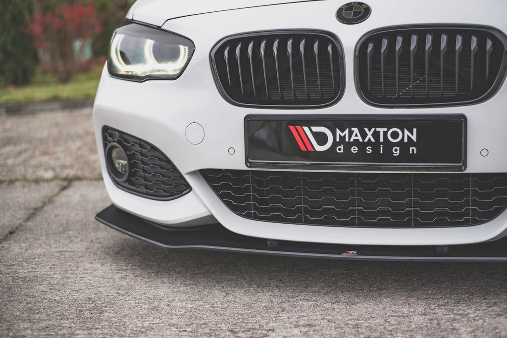 Maxton Design Robuste Racing Front Ansatz V.3 für passend für BMW 1er F20 M-Paket Facelift / M140i