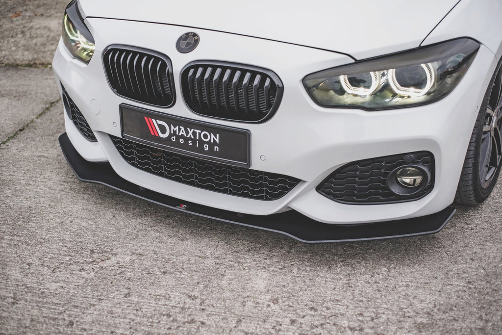 Maxton Design Robuste Racing Front Ansatz V.3 für passend für BMW 1er F20 M-Paket Facelift / M140i