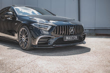 Laden Sie das Bild in den Galerie-Viewer, Maxton Design Front Ansatz passend für V.3 Mercedes-Benz CLS AMG-Line C257 schwarz Hochglanz