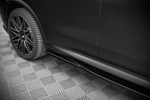 Laden Sie das Bild in den Galerie-Viewer, Maxton Design Seitenschweller Ansatz für BMW X5M F95 schwarz Hochglanz