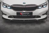 Maxton Design Front Ansatz V.1 für BMW 3er G20 / G21 schwarz Hochglanz