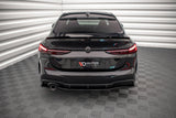 Maxton Design Heck Ansatz Flaps Diffusor für BMW 2 Gran Coupe M-Paket F44 schwarz Hochglanz