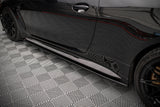 Maxton Design Seitenschweller Ansatz für V.2 für BMW M4 G82 schwarz Hochglanz