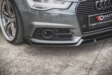 Laden Sie das Bild in den Galerie-Viewer, Maxton Design Front Ansatz passend für passend für Audi S6 / A6 S-Line C7 FL