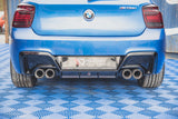 Maxton Design Diffusor Heck Ansatz V.2 für BMW M135i F20